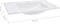 vidaXL - Wastafel - inbouw - 600x460x130 - mm - SMC - wit