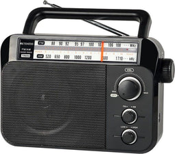 Retekess TR604 - Draagbare Radio - AM/FM - Zwart