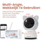 Lakoo BabyGuard Babyfoon - Baby monitor - 1080p Full HD - Kitty Wit