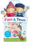 Fien en Teun stickers BT192404 - Set van 50 papieren stickers - Veilig en kindvriendelijk