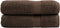 vidaXL - Handdoeken - SOLUND - 2 - st - 600 - g/m² - 50x100 - cm - bruin