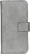 iMoshion Hoesje Geschikt voor iPhone SE (2022) / SE (2020) / 8 / 7 / 6s / 6 Hoesje Met Pasjeshouder - iMoshion Luxe Bookcase - Grijs