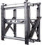 B-Tech Heavy Duty Pop-Out Muurbeugel - Max. 125 kg - VESA 200x100mm tot 400x400mm - Zwart