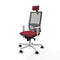 Bureaustoel Piqueras y Crespo 4B026N2 Kastanjebruin
