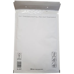 100 Luchtkussenenveloppen G/17 230x340mm wit Filmar Classic