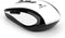 NGS White Flea Advanced - Draadloze muis - 5 knoppen - Zwart / wit