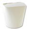 Klika - Bak | Karton + PE | 920ml | 32oz | oosterse maaltijdbak | wit | 500 stuks