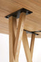 Light & Living Ronde Eettafel Quenza - Mangohout - 140cm - Naturel
