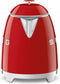 Smeg KLF05RDEU - Mini Waterkoker - 0,8L 1400W - Rood
