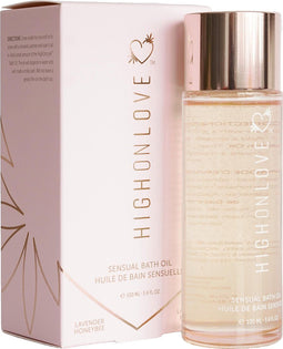 HighOnLove - Bad Olie Lavendel Honing 100 ml