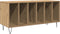 vidaXL - Recordkast - Oud - Hout - 100x38x48 - cm - Engineered - Hout