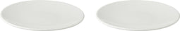 Palmer Bord coupe White Delight 16 cm Wit Porselein 2 stuks