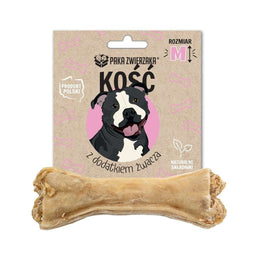 Snack voor honden Paka Zwierzaka Bone with tripe additive M 12 cm Rundvlees 55 g