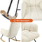 SITTT Noella - Schommelstoel - Comfortabele bouclé stof - Beige