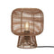 Good & Mojo Tanami tafellamp van rotan – naturel – 30 cm hoog – Ø 27 cm