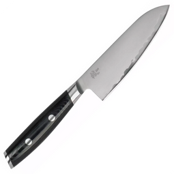 Yaxell Mon - Santokumes - VG10 RVS 3-laags HRC 61 12,5 cm - zwart