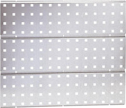 Raaco 127004 - Geperforeerd wandpaneel - Gegalvaniseerd - Grijs zilver