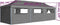 vidaXL - Vouwtent - pop-up - met - 8 - zijwanden - 3x9 - m - antraciet