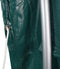 vidaXL - Veetent - 3,7x3,7 - m - PVC - groen