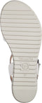 Tamaris Essentials - Dames Sandalen - Hakhoogte 4,5 cm - Wit - Maat 41