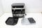 Cuisinart - Tri Zone 13,6 L Airfryer & Oven - 3 zones Heteluchtfriteuse (2x4,3 L + 5 L) - 9 functies - Sync Cooking - PFAS-vrije keramische coating - 2520 - 3000W - Grijs