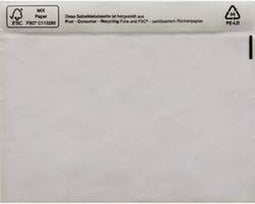 HEAD Documententas DIN C5 Transparant Zelfklevend 250 stuk(s)