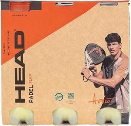 HEAD Padel - Padelballen - 3 pack - 9 padel ballen