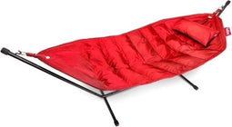 Headdemock Deluxe Hangmat met frame, kussens en regenhoes - Rood