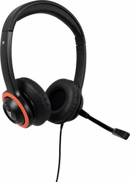 Headphones with Microphone V7 HU540E Black