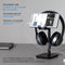 Headset stand - Headset houder 2-in-1 met smartphone houder, Aluminium - Headset standaard, Headset hanger - ACROPAQ