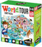 Headu Legpuzzel Wereld met 3D Elementen, 108st.