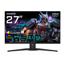 GIGABYTE AORUS FO27Q5P - Computer Monitor - 27" 2560 x 1440 Pixels Quad HD OLED - Zwart