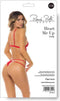 HEART ME UP TEDDY RED, S/M