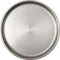 Hearthome & Living - Bijzettafel - Art Deco - Antraciet/Zilver - 31,5x31,5x46,5cm (LxBxH) - Metaal