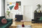 Hearthome & Living - Bijzettafel - Heidi - Roze/Goud - 40,5x40,5x56cm (LxBxH) - Metaal
