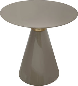 Hearthome & Living - Bijzettafel Jillian - Taupe - 46,5x46,5x40cm (LxBxH)