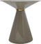 Hearthome & Living - Bijzettafel Jillian - Taupe - 46,5x46,5x40cm (LxBxH)