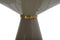 Hearthome & Living - Bijzettafel Jillian - Taupe - 46,5x46,5x40cm (LxBxH)