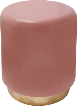 Hearthome & Living - Bijzettafel Maddy - Roze - 35x35x44,5cm (LxBxH)