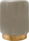 Hearthome & Living - Bijzettafel Maddy - Taupe - 35x35x44,5cm (LxBxH)