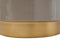 Hearthome & Living - Bijzettafel Maddy - Taupe - 35x35x44,5cm (LxBxH)