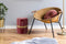 Hearthome & Living - Bijzettafel Matilda - Rood - 36x36x47cm (LxBxH)