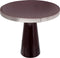 Hearthome & Living - Bijzettafel Nyah - Paars/Zilver - 51x51x47cm (LxBxH)