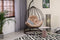 Hearthome & Living - Bijzettafel Philippa - Oud Roze/Zilver - 49,5x49,5x52cm (LxBxH)