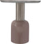 Hearthome & Living - Bijzettafel Philippa - Oud Roze/Zilver - 49,5x49,5x52cm (LxBxH)