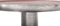 Hearthome & Living - Bijzettafel Philippa - Oud Roze/Zilver - 49,5x49,5x52cm (LxBxH)