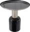 Hearthome & Living - Bijzettafel Philippa - Zwart/Zilver - 49,5x49,5x52cm (LxBxH)