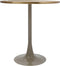 Hearthome & Living - Bijzettafel Pixie - Taupe/Goud - 51x51x52cm (LxBxH)