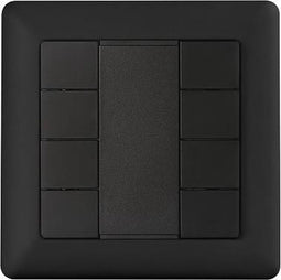 Heat It Wandzender 8knops Z-wave Plus zwart