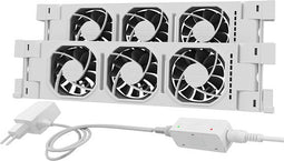 Heatfan 3 Basic - Radiator Ventilator met Smart Sensor - 2 Stuks - Universele Maat - Convector Ventilator Zonder Geluid - Wit